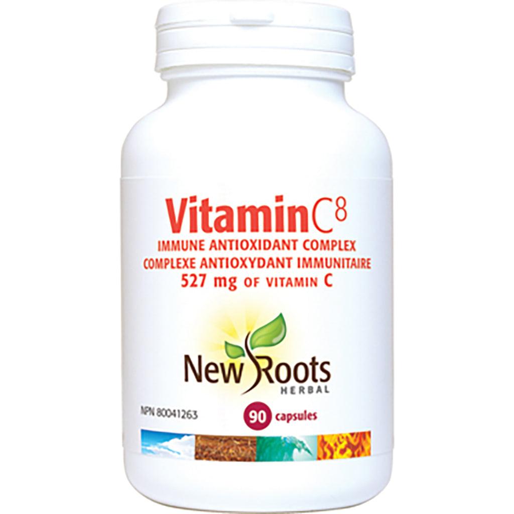 Vitamine C8 (Capsules) New Roots Herbal - La Boite à Grains