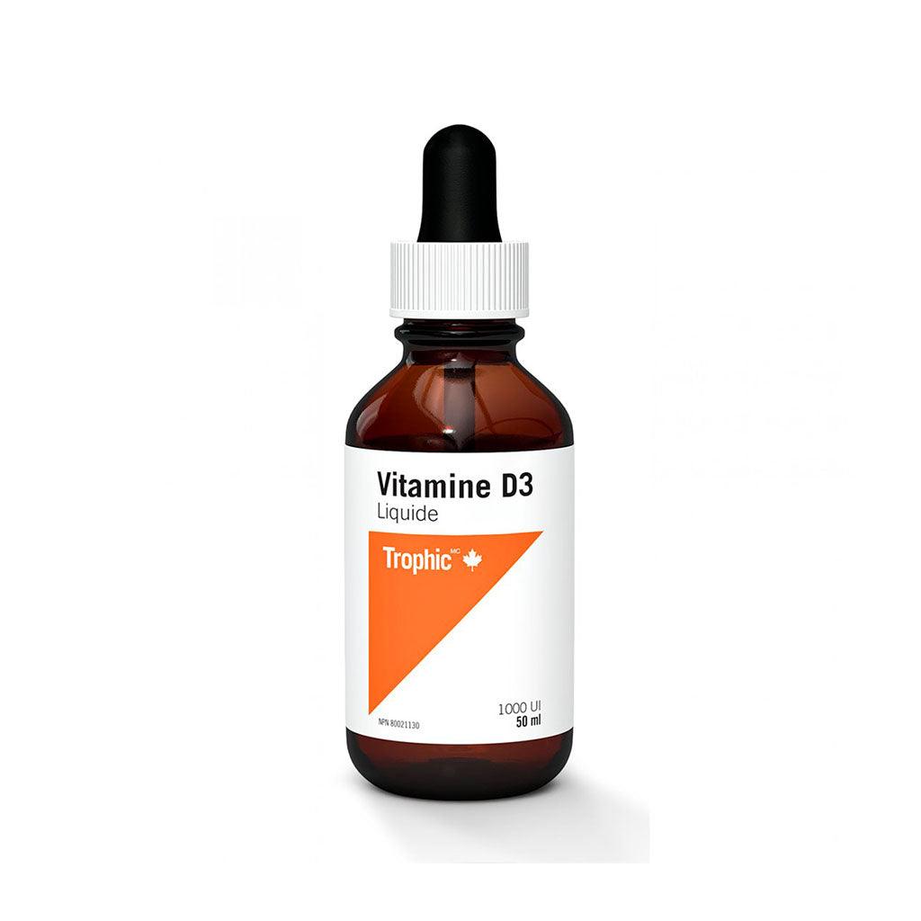 Vitamine D3 1000 UI 50 ml Trophic - La Boite à Grains