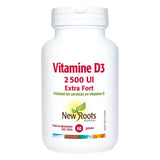 Vitamine D3 2500 UI Extra Fort (Gélules) New Roots Herbal - La Boite à Grains