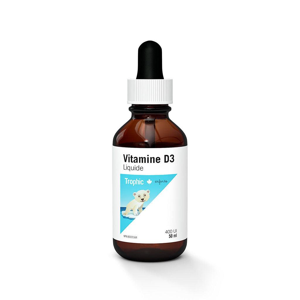 Vitamine D3 Liquide pour Enfants Trophic - La Boite à Grains