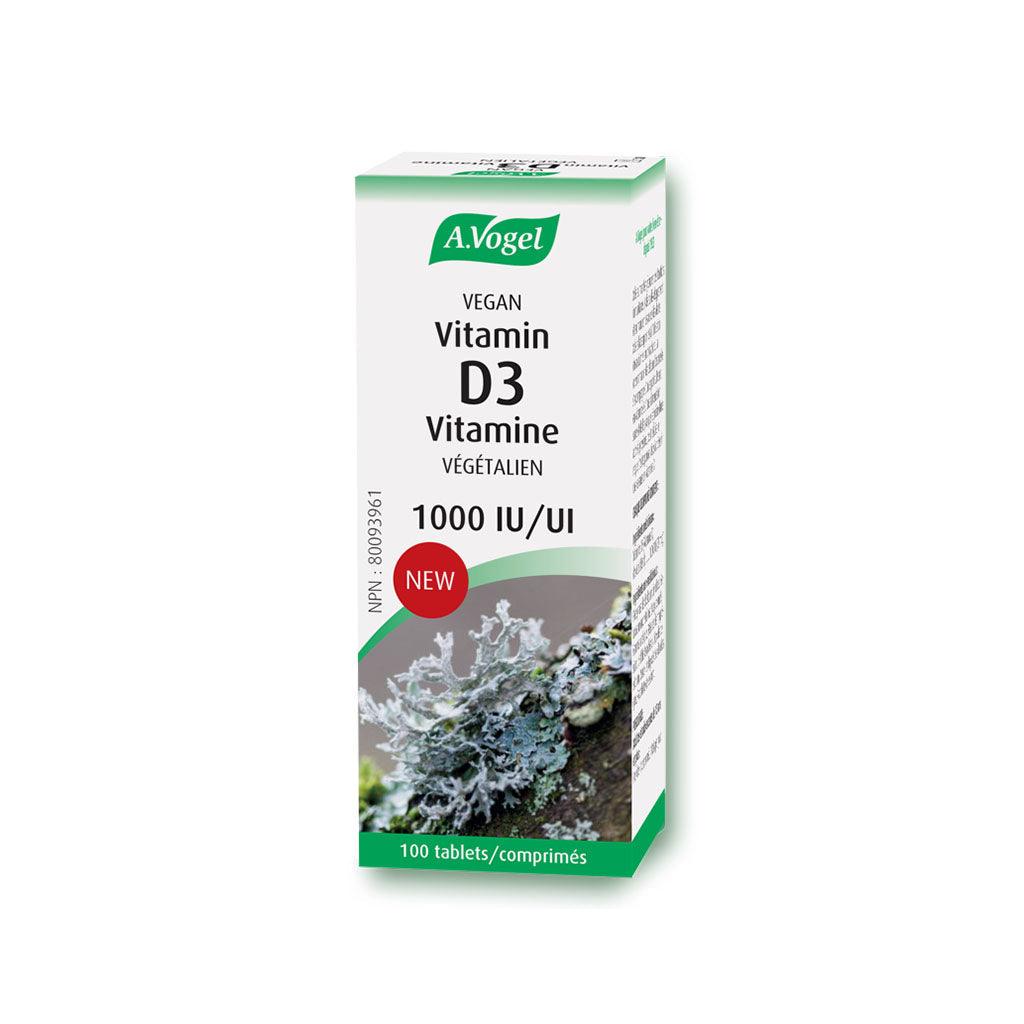 Vitamine D3 Végétalien A. Vogel - La Boite à Grains