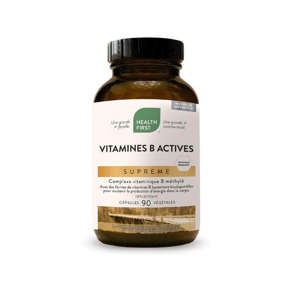 Vitamines B Actives Suprême Health First - La Boite à Grains