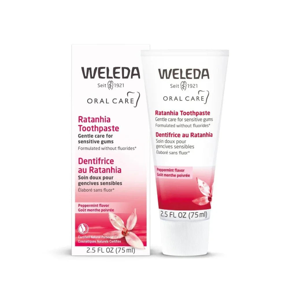 dentifrice au ratanhia Weleda - La Boite à Grains