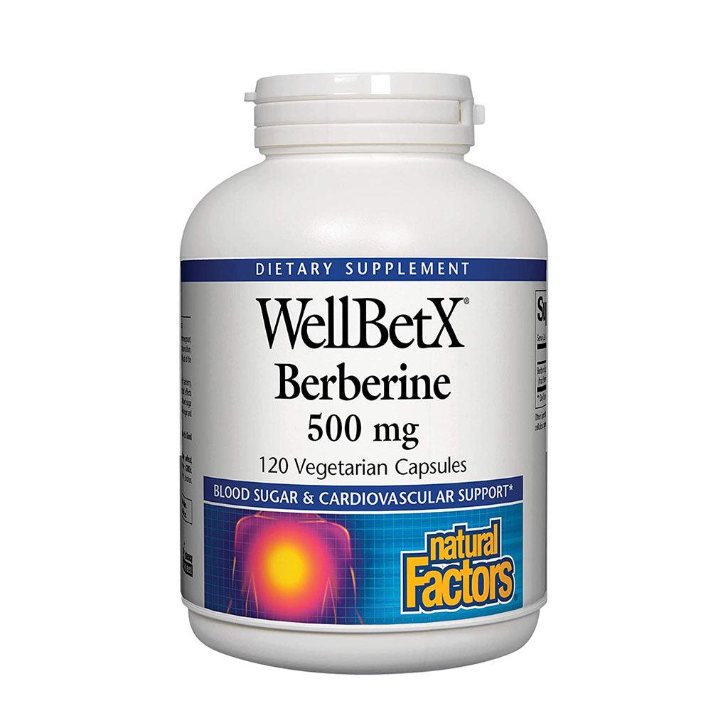 WellBetX Berbérine Natural Factors - La Boite à Grains