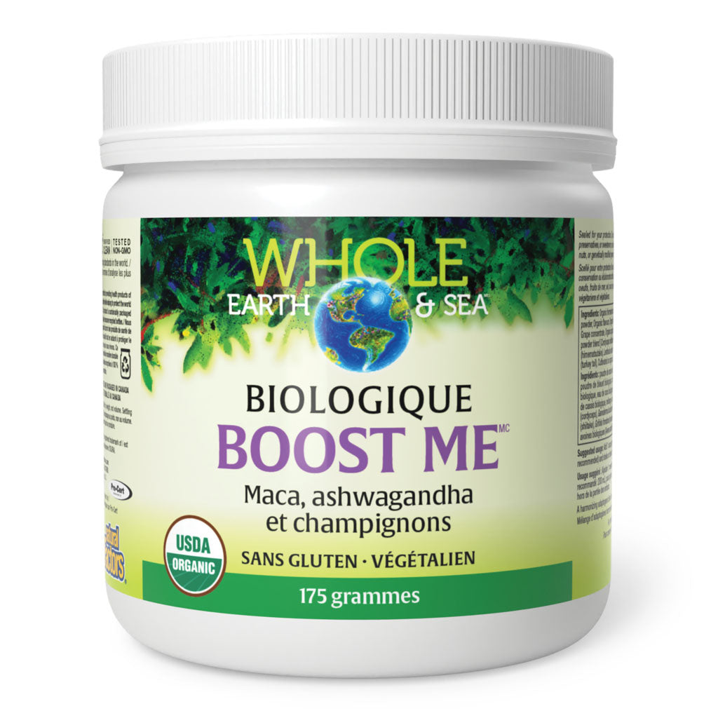 whole earth sea boost me biologique 175 g - La Boite à Grains