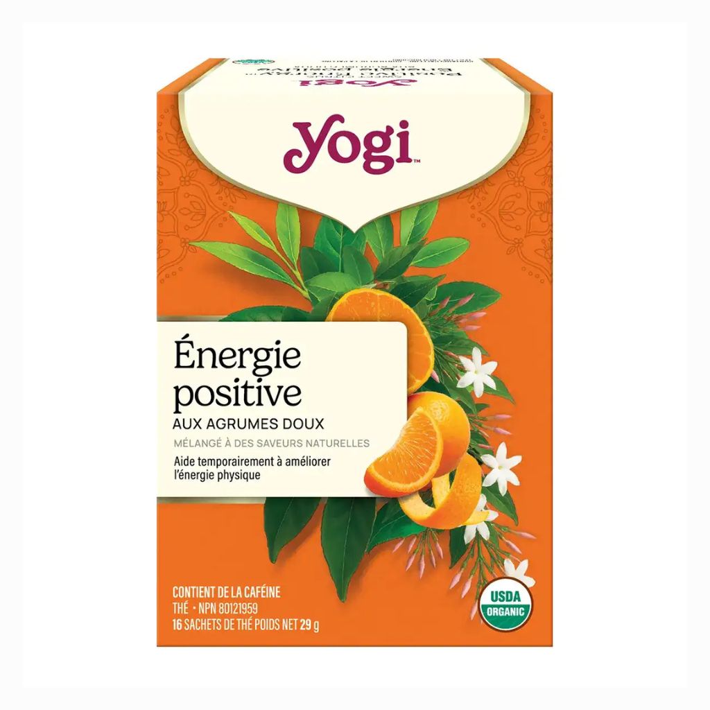 tisane énergie positive Yogi - La Boite à Grains