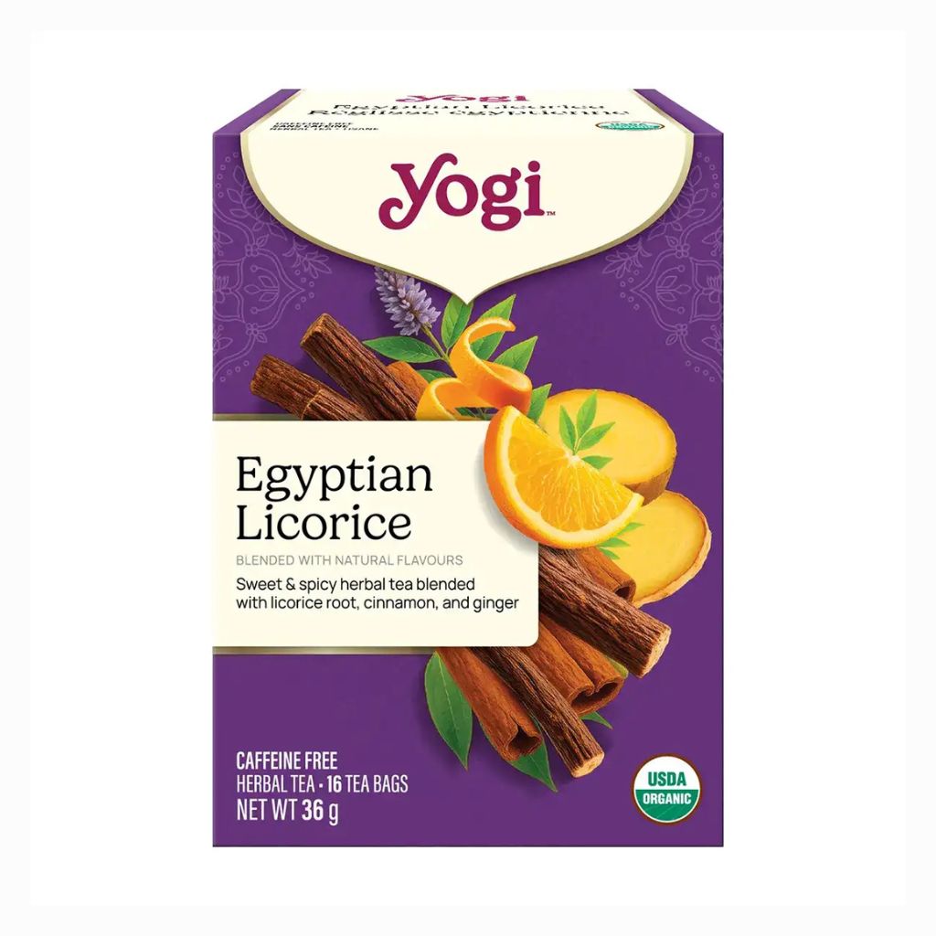 tisane réglisse égyptienne Yogi - La Boite à Grains