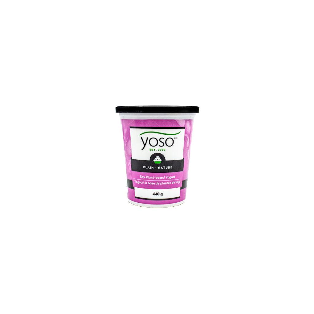 Yogourt à Base de Plantes de Soja Nature Yoso - La Boite à Grains