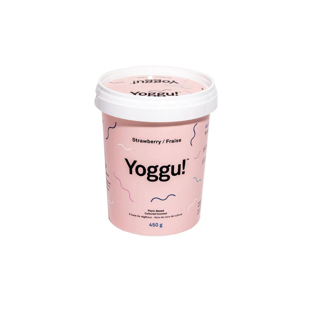 Yogourt Noix de Coco de Culture Fraise Yoggu!