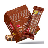 barre d'avoine caféinée beurre d'arachide au chocolat Yumi - La Boite à Grains