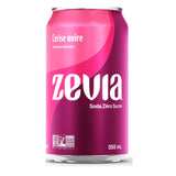 zevia soda zéro sucre cerise noire 355 ml