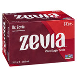 zevia dr zevia soda sans sucre 6 x 355 ml