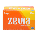 zevia soda zéro sucre orange 6 x 355 ml