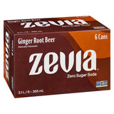 zevia racinette au gingembre 6 x 355 ml