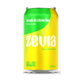 zevia soda zéro sucre torsade citron lime 355 ml