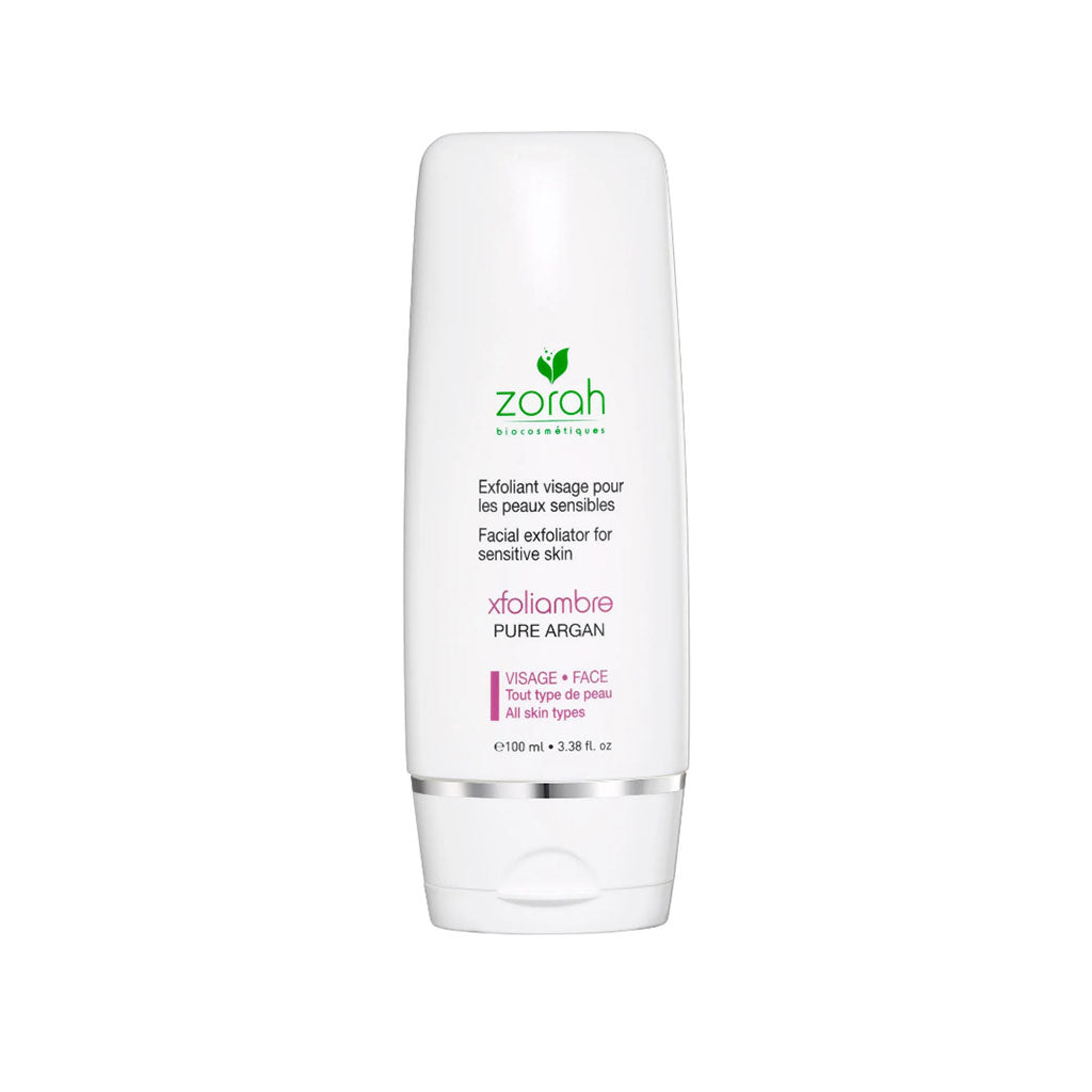 zorah biocosmétiques xfoliambre exfoliant visage pour  les peaux sensibles 100 ml - La Boite à Grains