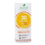 écran solaire minéral teinté FPS 30 - Zorah